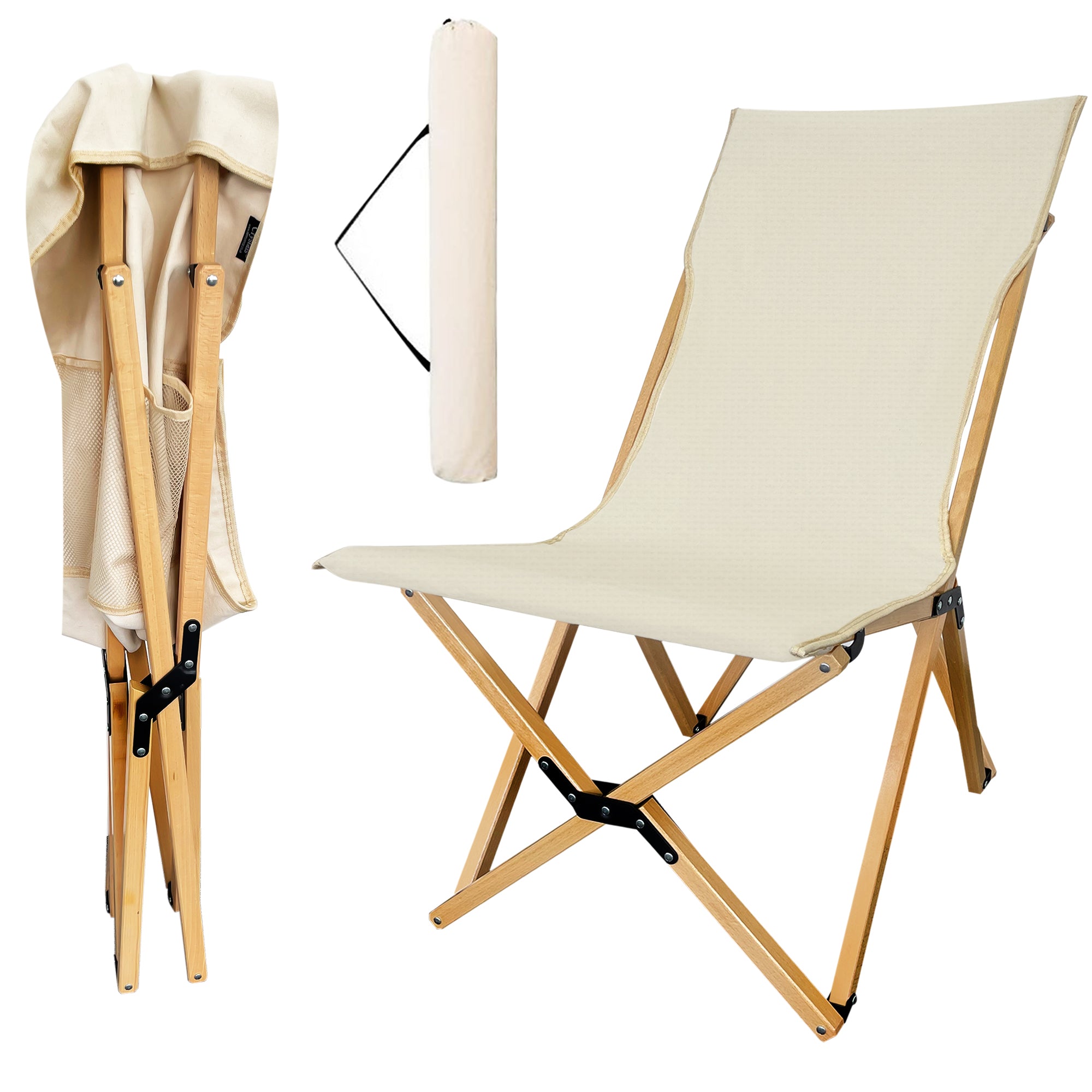 Wood and canvas folding chairs sales