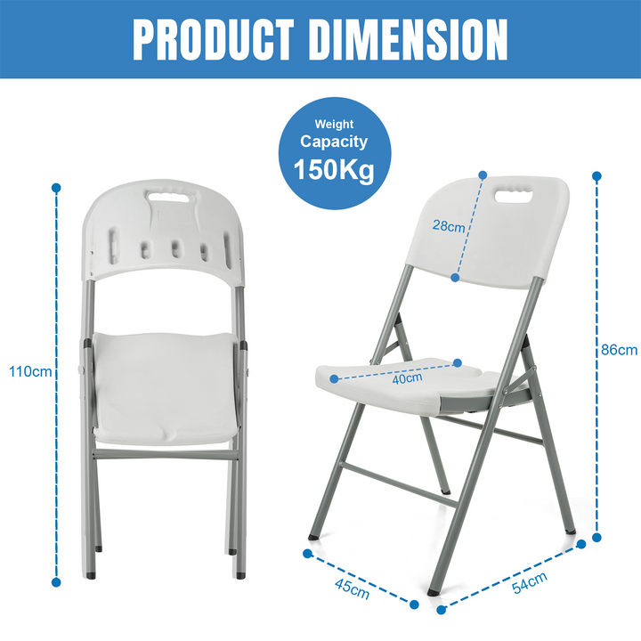 Patio Table with Folding Chairs