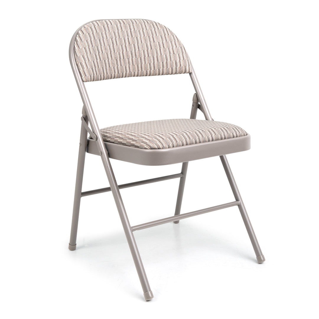 6 Feet Folding Table with 6 Fold Away Chairs