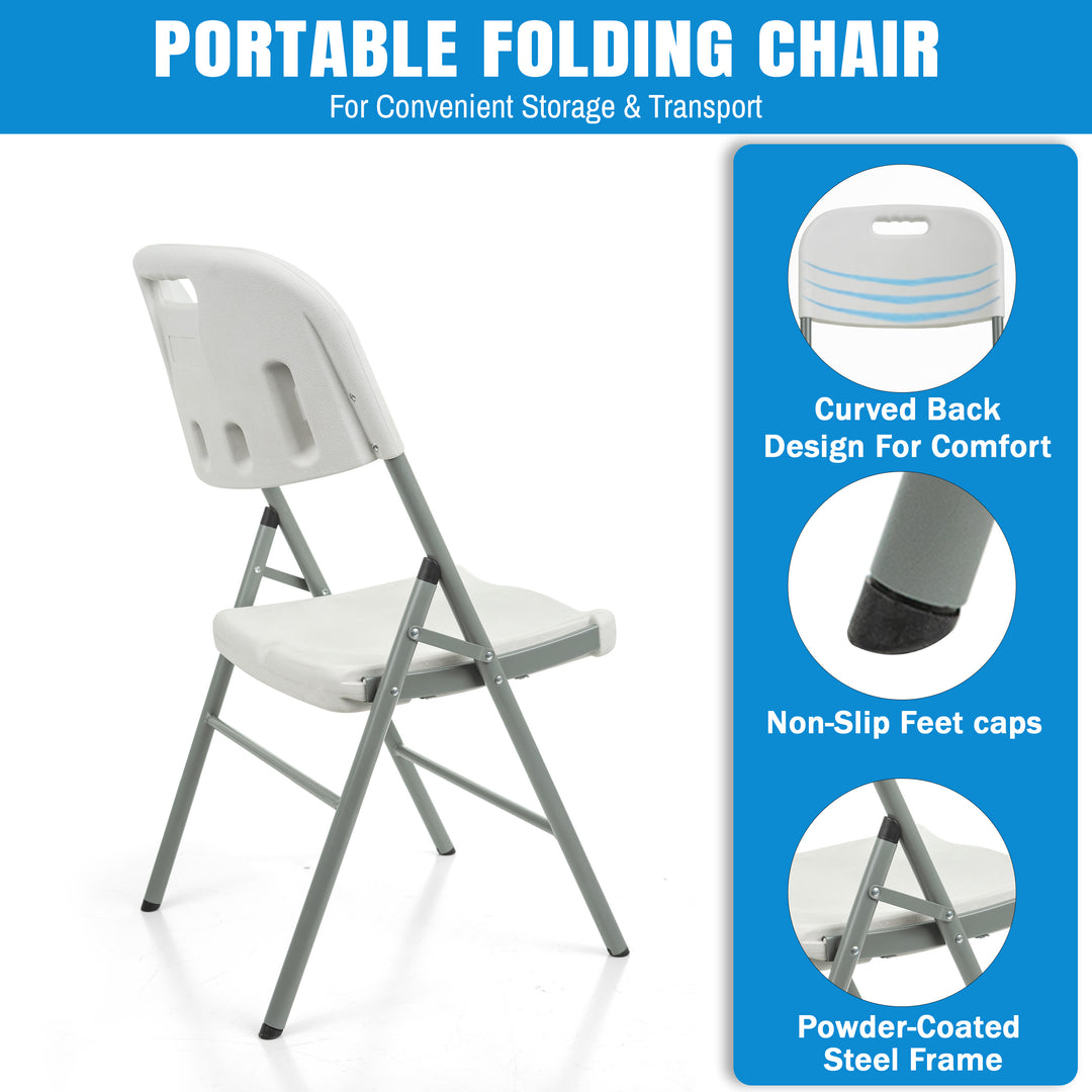 Patio Table with Folding Chairs