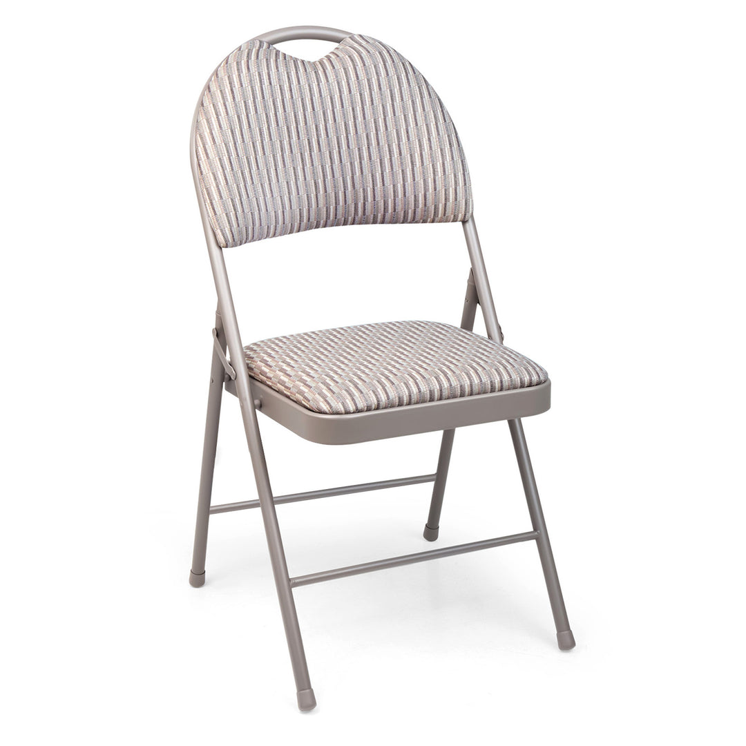 6 Feet Folding Table with 6 Fold Away Chairs