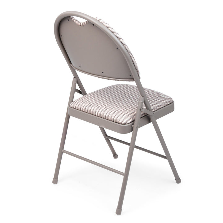 6 Feet Folding Table with 6 Fold Away Chairs